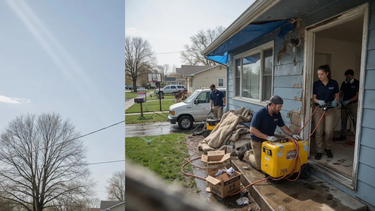 Basement Flood Cleanup in Alexandria, OH near me